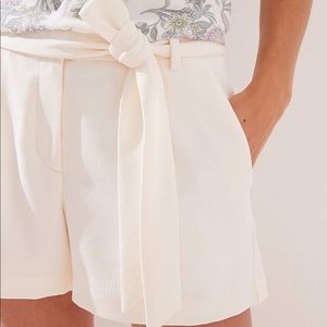 NWT | LOFT Crepe Tie Waist Shorts